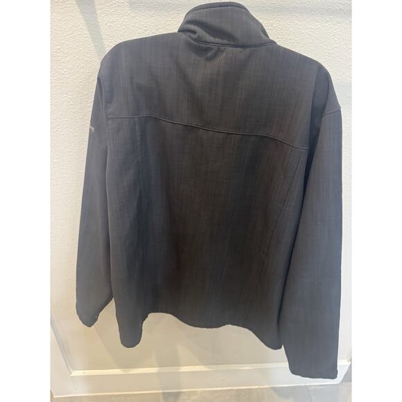 Eddie Bauer Men’s Black Full Zip Soft Shell Jacket. Outdoor hiking travel Large‎ - Picture 3 of 11